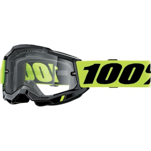 Lunettes VTT 100% Accuri 2 Enduro masque fluo écran transparent