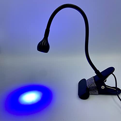 Zoelass Gooseneck Uv Light For Gel Nails With Nail Sleeves And Steel Clamp Uv Lamp For Resin Curing And Gel Nail Polish 5V Usb Input #TOP4