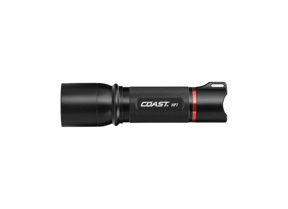 Coast HP8407CP latarka LED o wysokiej wydajności, czarna