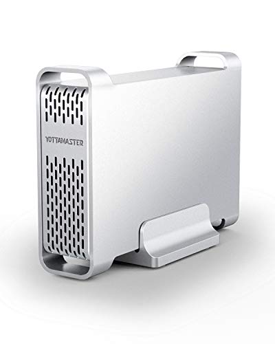 Yottamaster Aluminum Alloy 2.5 inch USB3.0 External Hard Drive Enclosure for 12.5mm 9.5mm