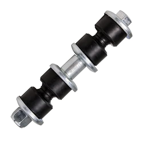 Image of Detroit Axle - 4pc Lower Lateral Arms Kit for 1986-1989 Mazda 323, 2 Rear Forward Lower Lateral Arms 2 Front Stabilizer Sway Bar End Links 1987 1988 Replacement