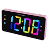 HANNLOMAX HX-160CR PLL FM Radio Alarm Clock, 2.5