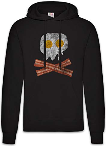 Sweats à capuche Bacon & Egg Skull pour les soirées fraîches et sorties urbaines