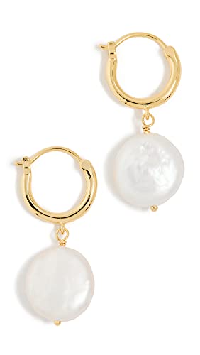 Gorjana Women's Reese Pearl Huggies