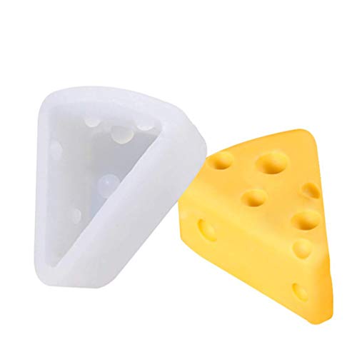 DOITOOL 1pc Silicone Cheese Mold for Creative Baking Non-stick Fondant Cake Mould for Homemade Chocolates Candies and Biscuits Baking Tool for Home and