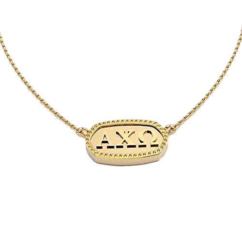 Greekgear Alpha Chi Omega Athena Necklace