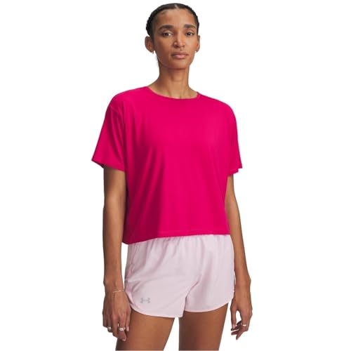 T-shirt Under Armour Motion SS fuchsia XS pour le sport au quotidien