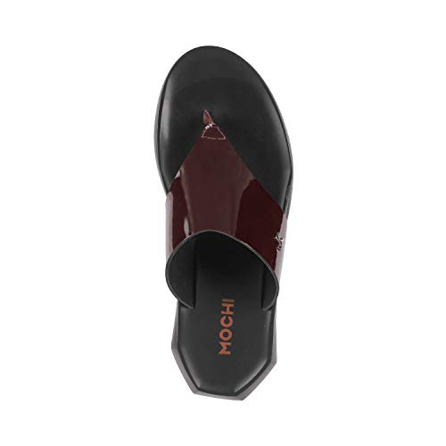 Image of Mochi Men Leather Men Chappals (16-9837)