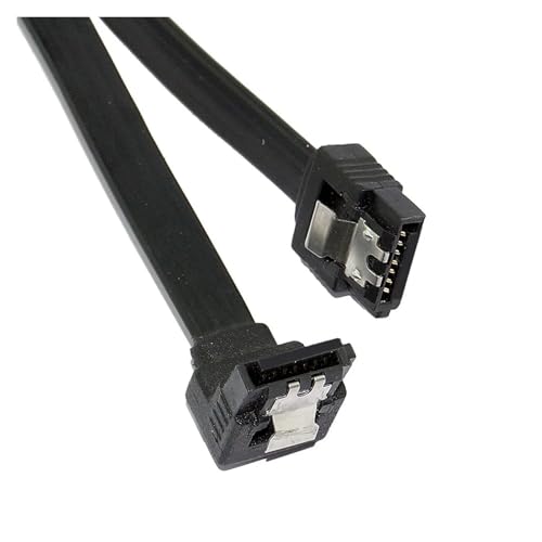 Cable de datos SATA 3.0 40 cm, azul, pack 2 piezas miniatura 3