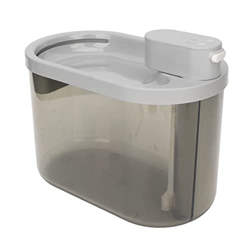 Fuente de agua para gato, 2200ml, gris miniatura 5