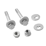 2x Rear Lower Suspension Accentrix Arm Fitting Camber Bolt Kit Compatible With Ford Focus Mk1 Mk2 C-Max Mondeo Mk4 S-Max Galaxy Volvo C30 S40 S60 S80 V50 XC60 Mazda 3 5 1456980 3M515K978AE Control Arm - Image 1