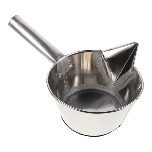 Louche inox 1l avec bec outil céramique et routines artisanales en milieu scolaire
