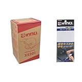 【セット買い】 カーメイト(Carmate) inno(イノー) 車種別 スムースルーフ 専用 【 エアロベースステー & キズ防止 保護ベースシートセット 】 ライズ/セレナ/ヴォクシー/フリード/ヴェゼル/ミライース 等に最適 ベースステー フラッシュタイプ ベースキャリア 擦れ 傷 防止 保護シート ルーフ用 透明 XS201 + IN101