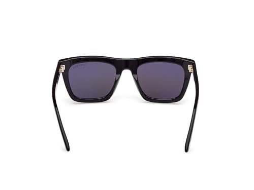 Tom Ford Lelio Smoke Square Men's Sunglasses FT1207 01A 524