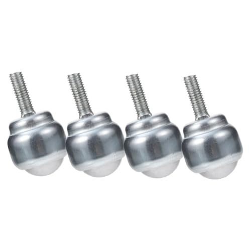 COSMEVIVI Heavy Duty Castor Wheels Ball Bearings Pcs Roller Balls for Workbench Easy Rotation Installation