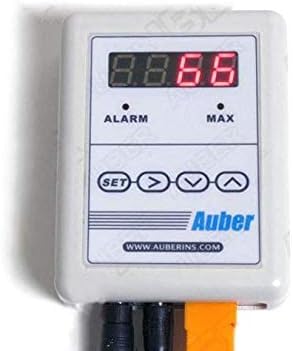 Thermometer for Stove Pipe, Chimney, Wood Boiler with Alarm