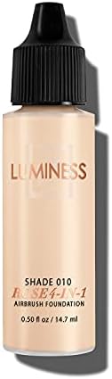 LUMINESS Rose 4-in-1 Airbrush Foundation - Shade 010, 0.50 oz