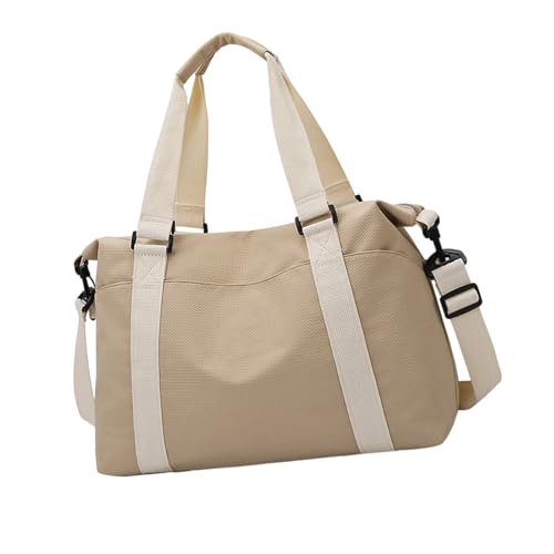 Sac de sport compact Beauté de masse kaki avec compartiment étanche pour escapades d'affaires