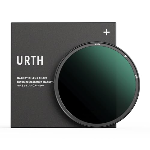 Urth 39mm Magnetic ND1000 (10 Stop) Lens Filter (Plus+) - 20-Layer Nano-Coated, Ultra-Slim Neutral Density Camera Lens Exposure Filter
