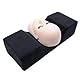 whiteswan Wimpernverlängerung, ergonomisch, gebogen, stützt aus Memory-Schaumstoff, Wohnzimmer, Kopfkissen, Nacken, Wimpern, Schönheit, Make-up-Kissen, Schlafkissen, Nackenstütze