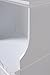 American Furniture Classics 25503 OS Home and Office Microwave/Coffee Maker Utility Cabinet with Drawer, Small, White, 1 Cabinet