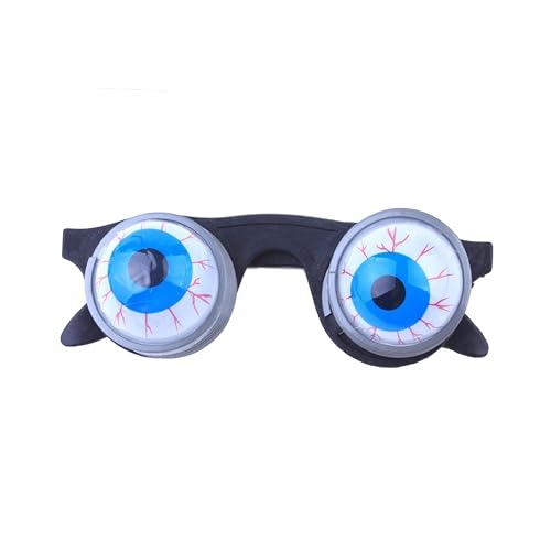 VIGUEUR Drooping Eyes Spring Glasses - Funny Eyeball Glasses