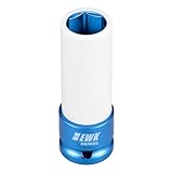 EWK 1/2-inch Drive 17mm Lug Nut Socket for Impact Tools