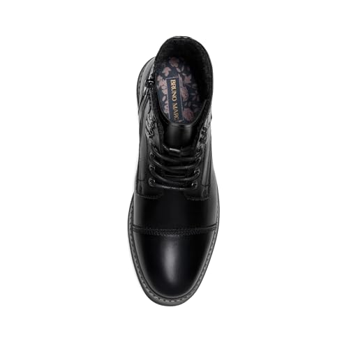 Bruno Marc Bruno Marc Men's Motorcycle Boots Oxford Dress Boot,Size 13,Black-11,Philly_11