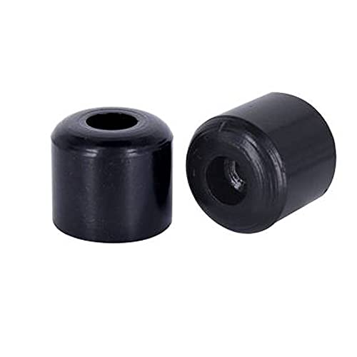 Image of Ramanta Bullet Metal Handle Bar Ends, Heavy Handlebar Weights Compatible / / Suitable Only with BS3, BS4 & BS6 RE Bullet Classic, Electra & Standard Motorcycles - (Model Year: 2021, 2 Pieces, Black)