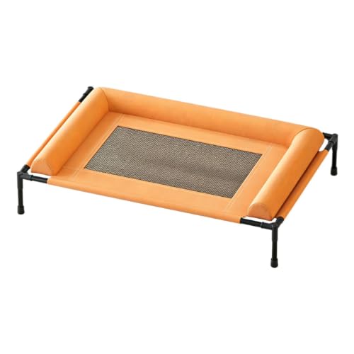 Canigegui Cama de Gatos | Suministros Portátiles Y Lavables para Mascotas | Camas Elevadas De Perros De Interiores Y Exteriores |, Cachorros, Camping, Interior, Hogar, Balcón, Exterior, Noche Verano