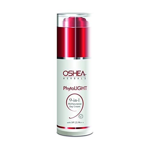 Oshea Herbals Phytolight 9-in-1 Multipurpose Day Cream Spf 25 pa++ I Lightens Skin tone I All Skin Types I Paraben Free I 50gm