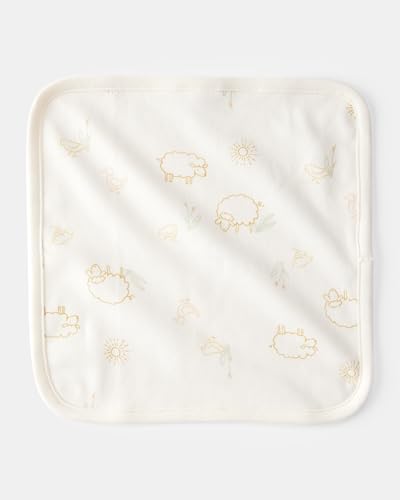 Image of Carter's 6-Pack Washcloths (Ivory /Yellow)