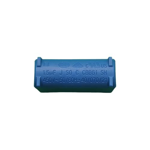 CBB61 1.5uF 450V AC 2 pin Capacitor 1.5 mfd (microfarads) for Air Conditioner Start Fan Motor Capacitor