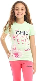 ديادورا تيشرت قطن مطبوع للبنات