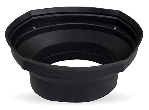 Image of NVX XBAF69 2 Piece Universal 6x9 inch Silicone Rubber Speaker Baffles with Self Adhesive Foam Base Pad