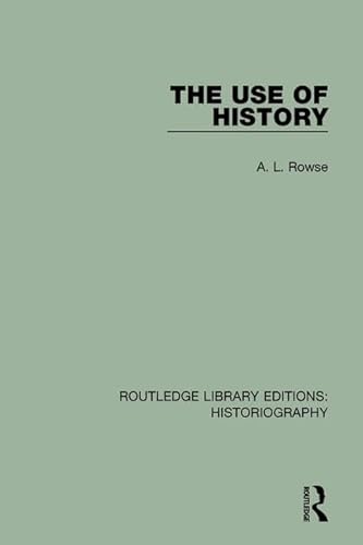 The Use of History 1138195146 Book Cover