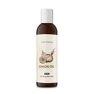 EARTHY BOON Red Onion Hair Oil Blended With Herbs And Essential Oils – 100Ml (Pack Of 1)