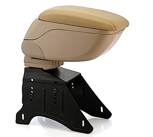 Image of Auto Pearl Car Arm Rest Console Compatible with - I10 Grand -Beige