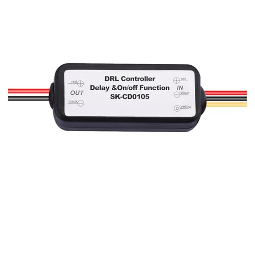 Arnés de cableado DRL con controlador estroboscópico SK-CD0105 y función dimmer 2