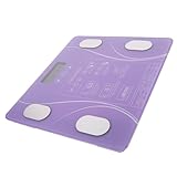 HOODANCOS Household Intelligent Weight Scale Purple Creative Precision Electronic Material LED Display Battery Style for Home Use