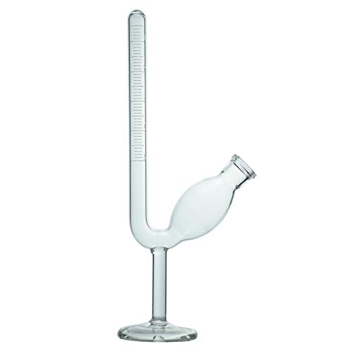 DADAKEWIN 10ml Fermentation Tube with Graduation and Bottom Borosilicate 3.3 Glass Fermentation Apparatus Lab Glasswares- Pack of 1 (Color : 10ml)