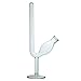 DADAKEWIN 10ml Fermentation Tube with Graduation and Bottom Borosilicate 3.3 Glass Fermentation Apparatus Lab Glasswares- Pack of 1 (Color : 10ml)
