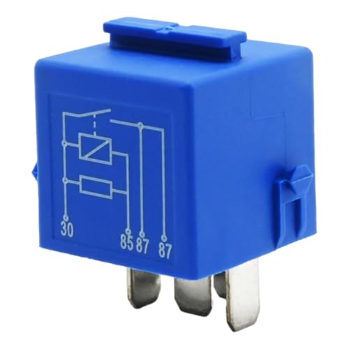 Ollanoos 61368364581 - Relé de bomba de aire para coche, multiuso, repuesto para BMW Serie 1, Serie 3, Serie 4, Serie 5, Serie 6, Serie X1 X5, sustituye a 61368364581 61364107225, color azul