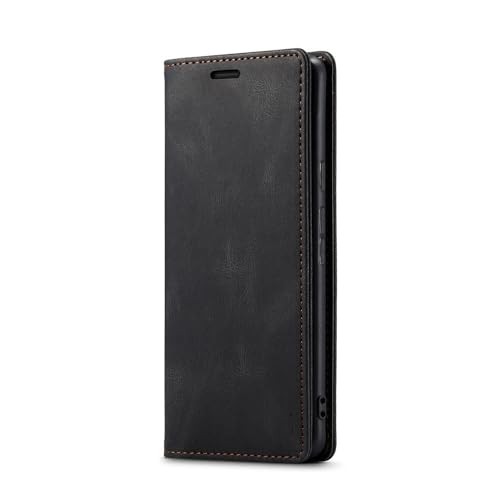 Étui en cuir pour Samsung Galaxy M53 M33 M13 M32 5G housse protection noir