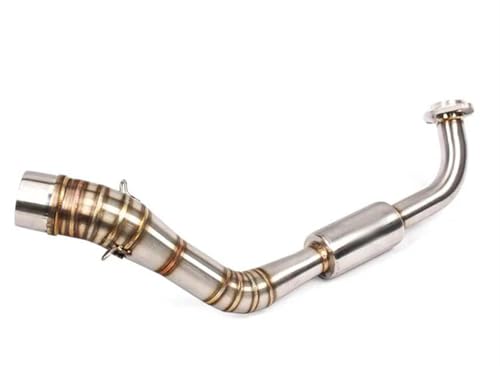 Collecteur intermédiaire d'échappement moto pour Yamaha NVX 155