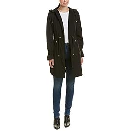 Cole Haan Women’s Hooded Anorack Rain Coat