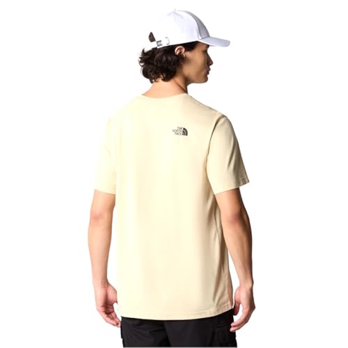 THE NORTH FACE NF0A87NG3X4 M S/S Simple Dome Tee T-Shirt Herren Gravel Größe XXL – Ansicht 2