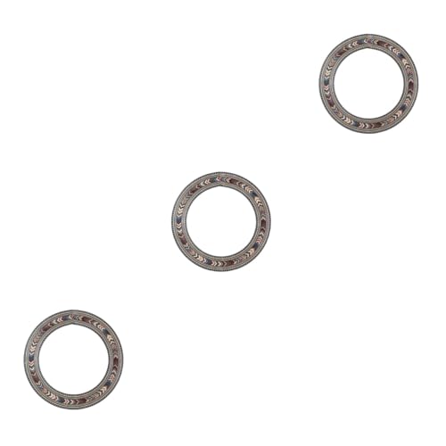 GOOHOCHY 3個 94mm アコースティックギターサウンドホール サウンドホールロ 木製ギターロ アクセサリー ギターサウンドホールカバー ギターの美しさを演出 クラシックギターに最適