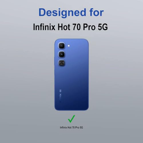 Image of Zapcase Back Case Cover for Infinix Hot 70 Pro 5G | Compatible for Infinix Hot 70 Pro 5G Back Cover | Compatible with MagSafe | Scratch-Resistant Back Cover | Clear