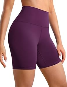 BAYDI Clouduxi Radlerhose Damen - 15cm High Waist Kurze Sporthose Damen Yoga Gym Lounge Hose